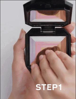 资生堂七色蜜粉饼,彩妆雅诗兰黛粉底