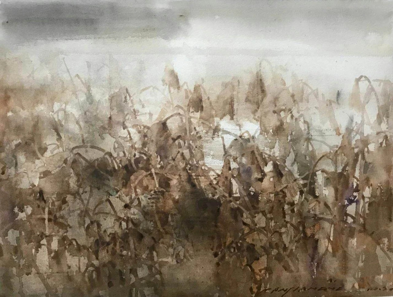 一组水彩,治愈型水彩作品