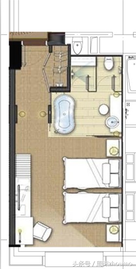 酒店标准间设计方案,星级酒店设计标准案例图片