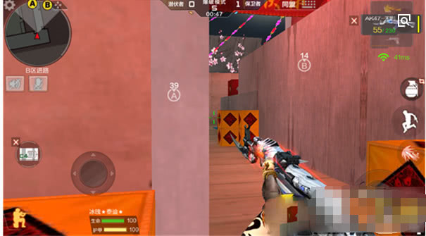 穿越火线爆破阴人点位,穿越火线新年广场爆破打队友