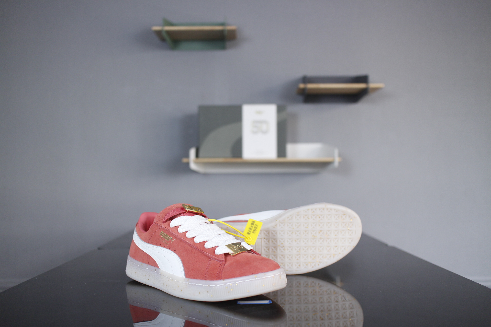 彪马pumaxswash黑标限量联名款,彪马联名款女鞋紫