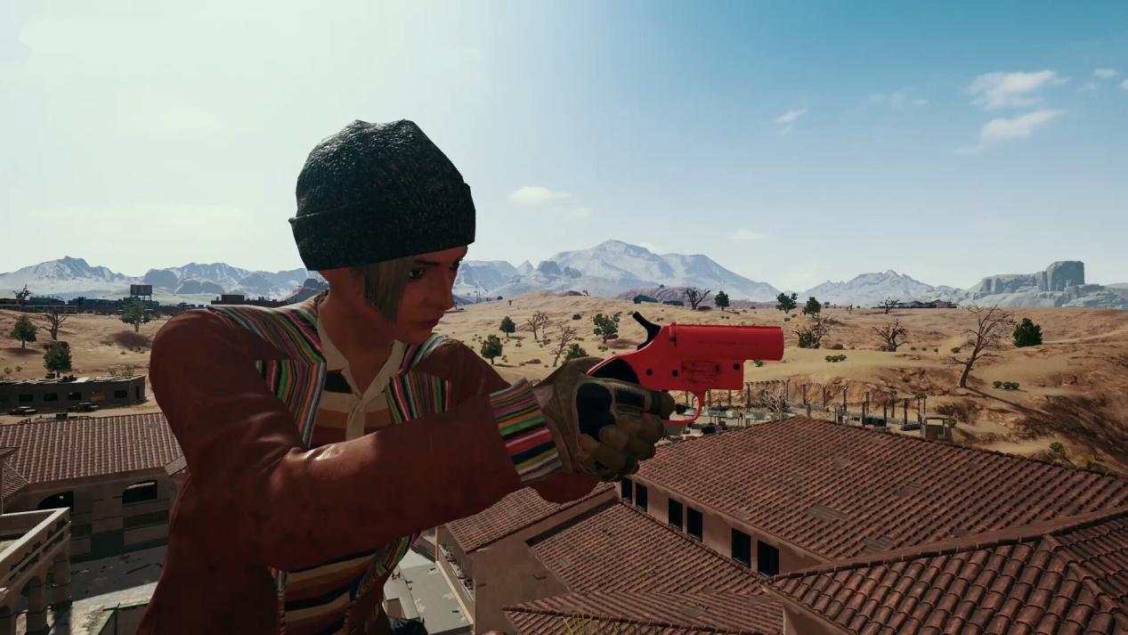 吃鸡里哪个地方100%刷新信号枪,吃鸡现版本各系强势枪械