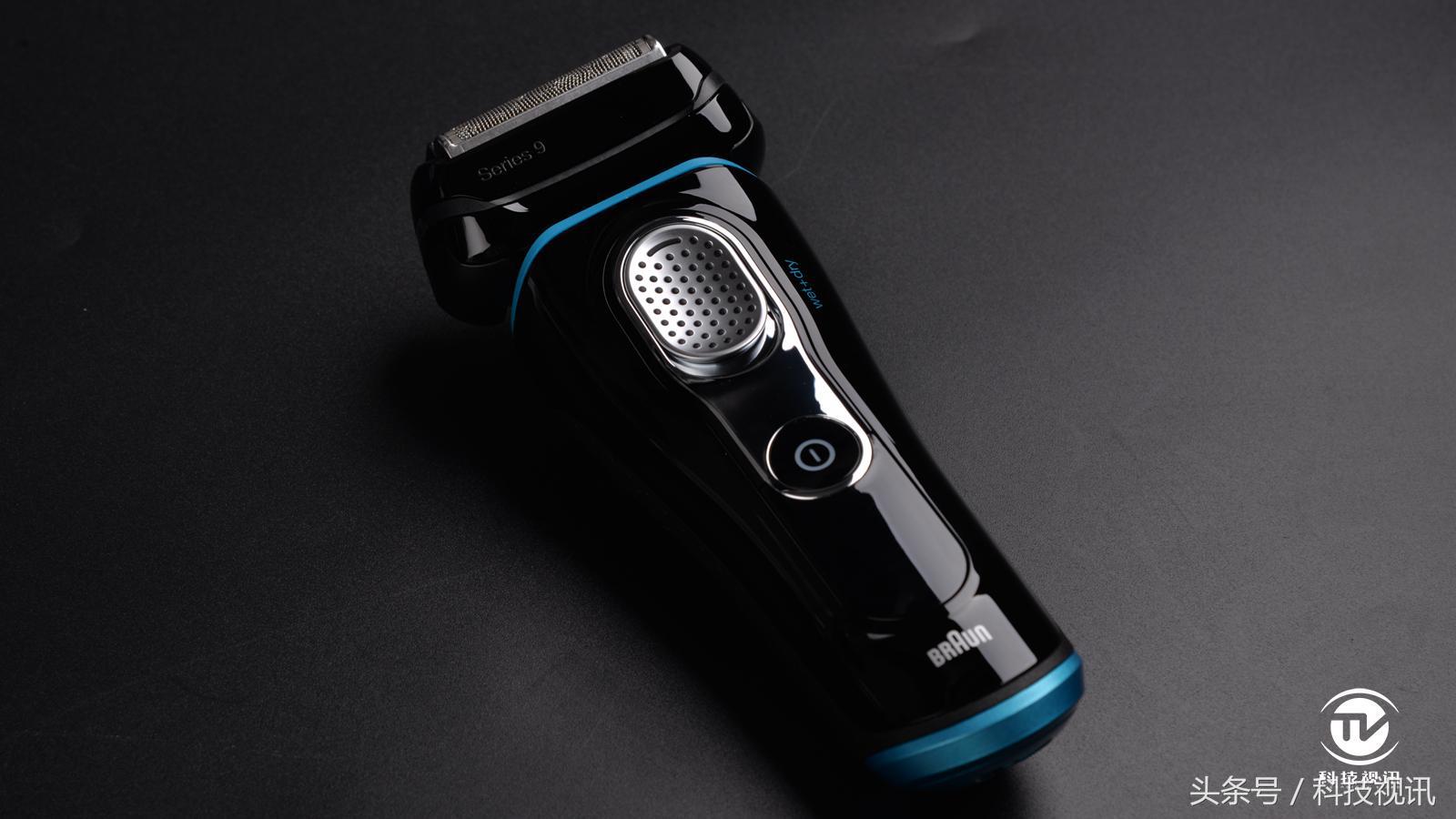 博朗braun全身水洗时尚剃须刀,博朗剃须刀9系上脸测评