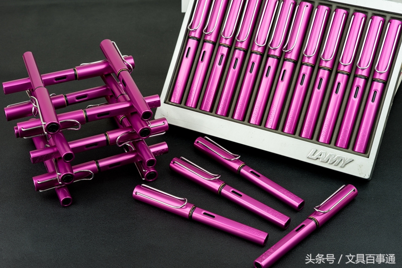 活力满满，LamyAl-Star2018年特别色活力粉钢笔实物体验