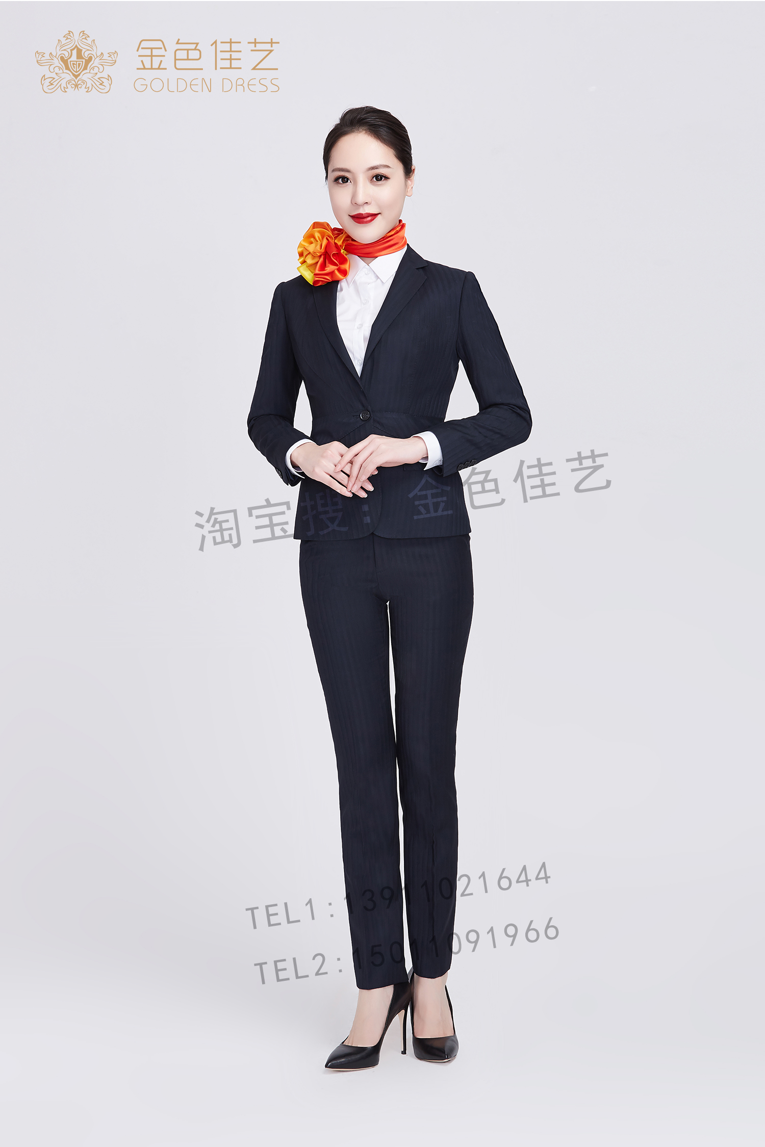 金色佳艺｜北京女职业短裙套装定制千种款式13年定制经验