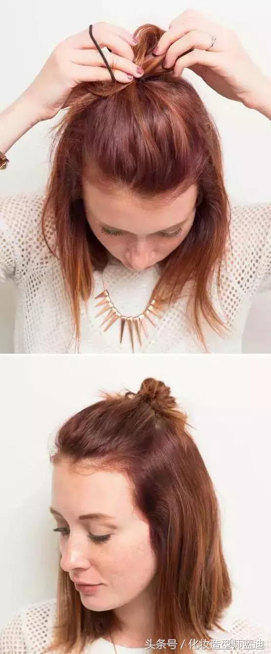 50到60岁短发发型图片好打理,女士短发蓬松烫发型图片不用打理