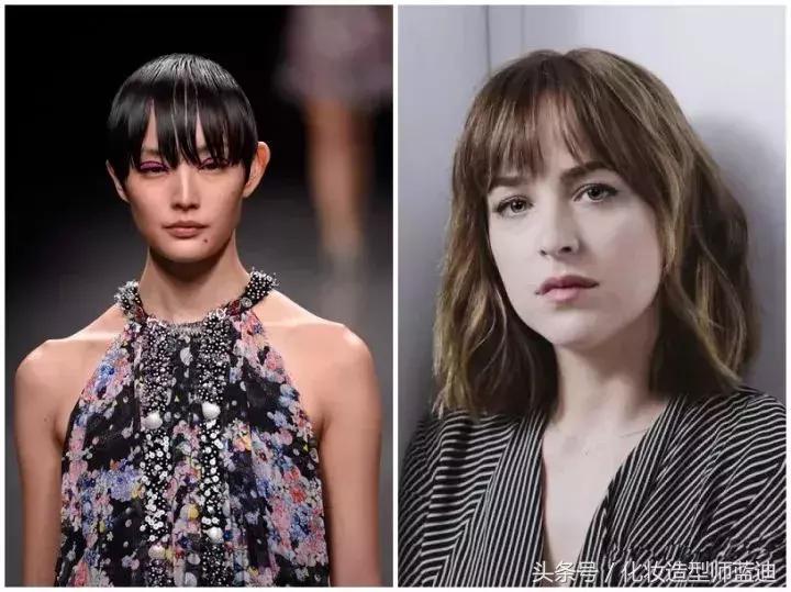 长脸型适合什么样的刘海发型女,大脸女生剪什么样的刘海好看