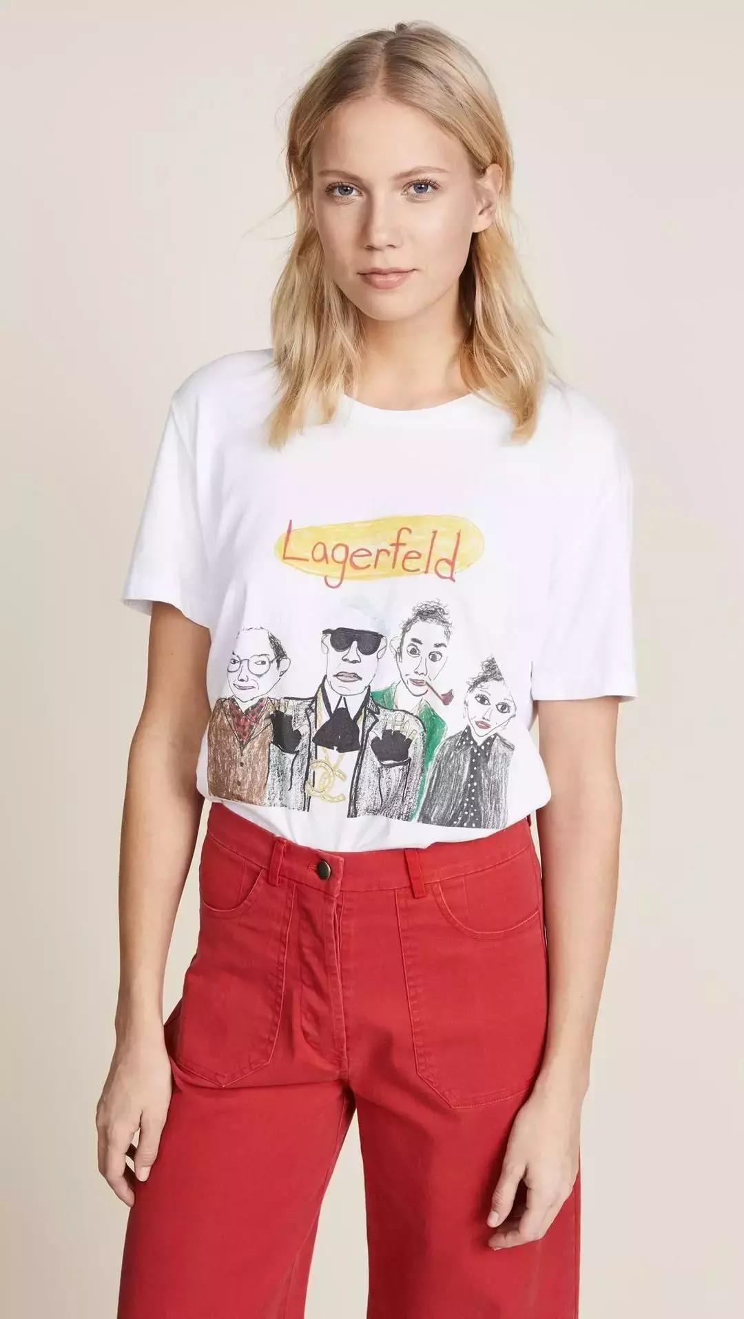 2018最火白T恤清单，林允这件才79元