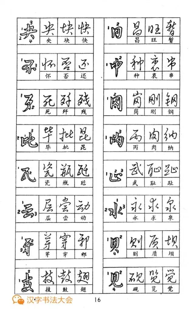 钢笔字行楷草字怎么写好看,怎样快写钢笔字