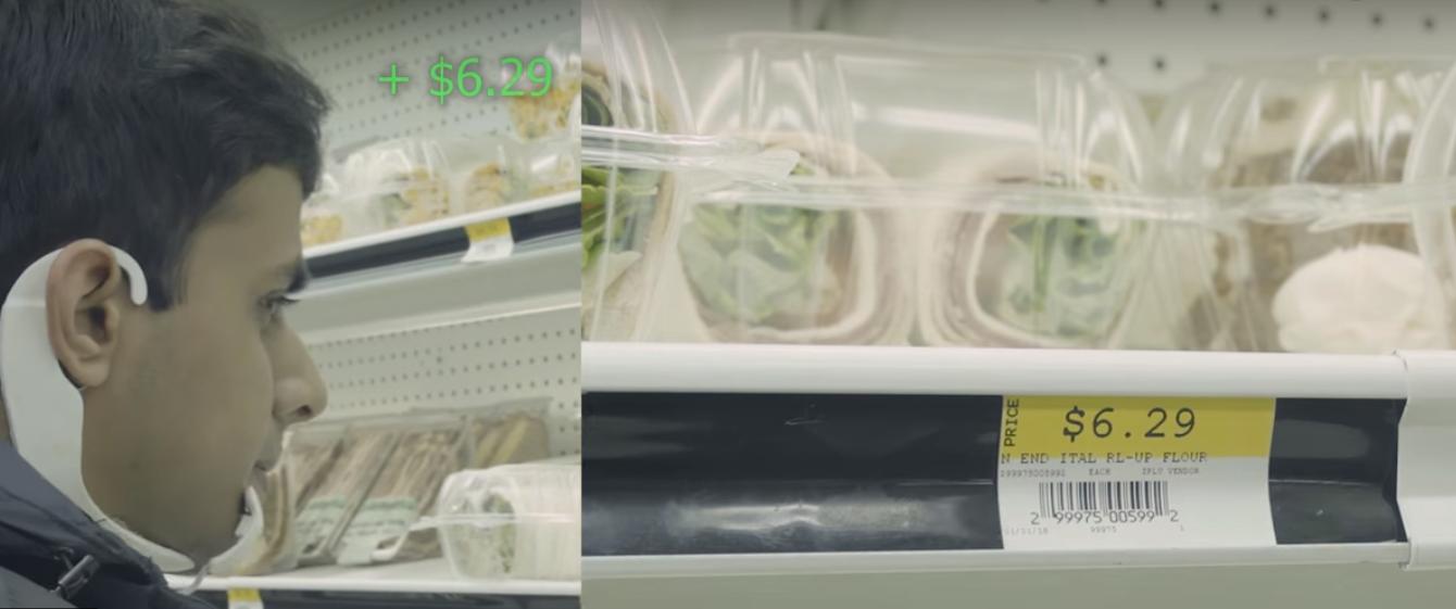 科技:戴上这款耳机,你不用说话就能控制家里的电视了!