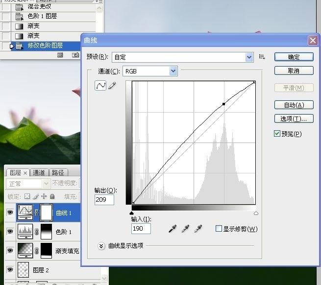 拍荷花用ps做成水墨画方法,ps怎样将拍的荷花p得漂亮免费教程