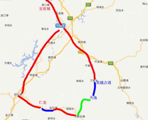 吴越古道浙西天池,安徽徽州古道