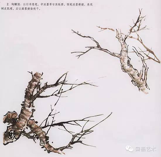 桃花的步骤画法，春天桃花盛开手把手教你画。