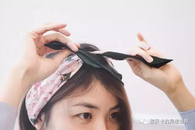各种丝巾怎么戴,丝巾各种各样戴法