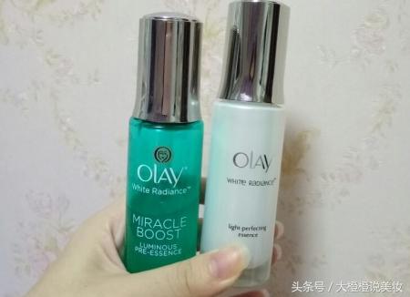 olay玉兰油光感小白瓶测评,美白和抗糖小白瓶olay