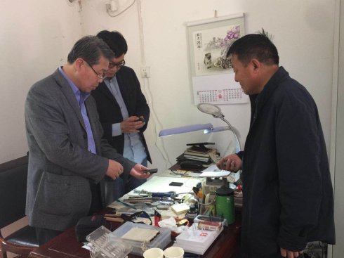 「九」扬州滁州：江阳两天走访淮海玉雕联盟雕刻创作室