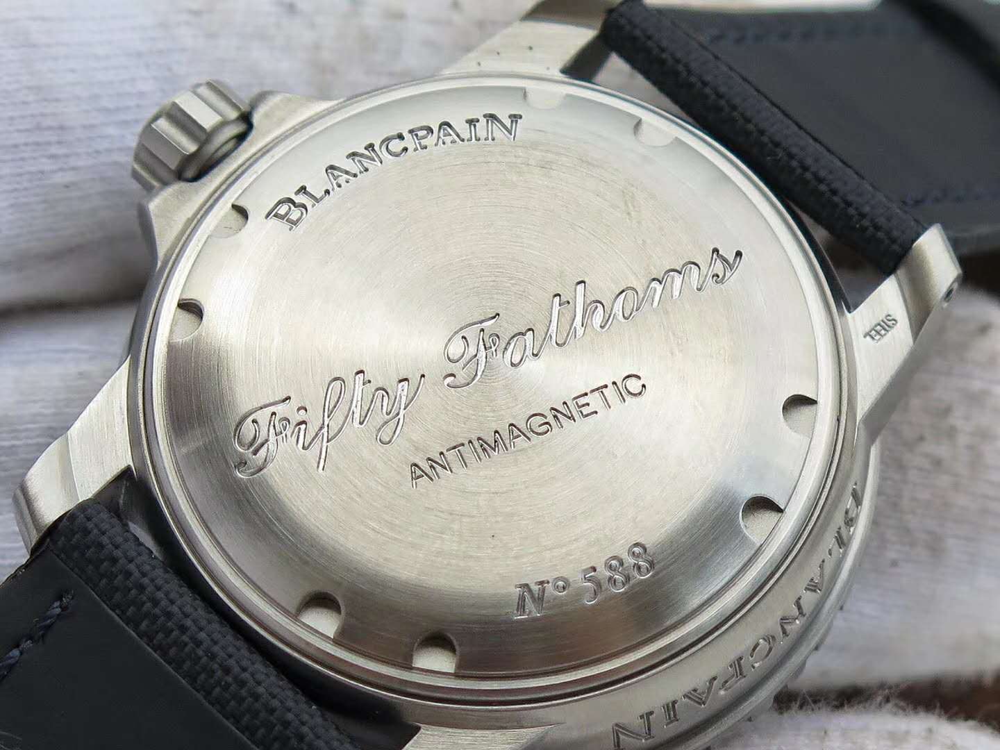 冰哥说表宝珀五十噚系列腕表鉴赏,zf宝珀五十噚5015