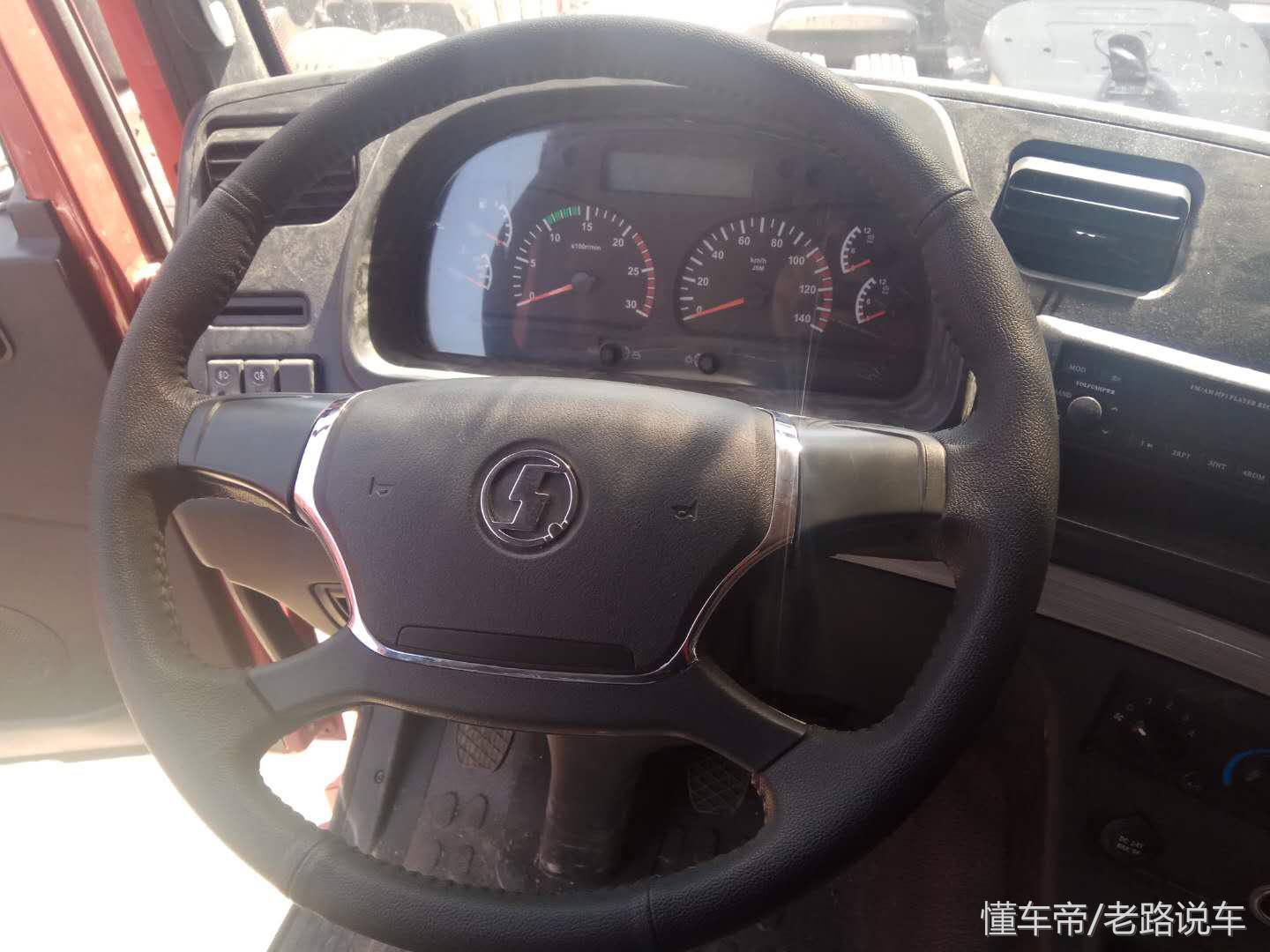 陕汽德龙新m3000s讲解,陕汽德龙新m3000制动回路气压低