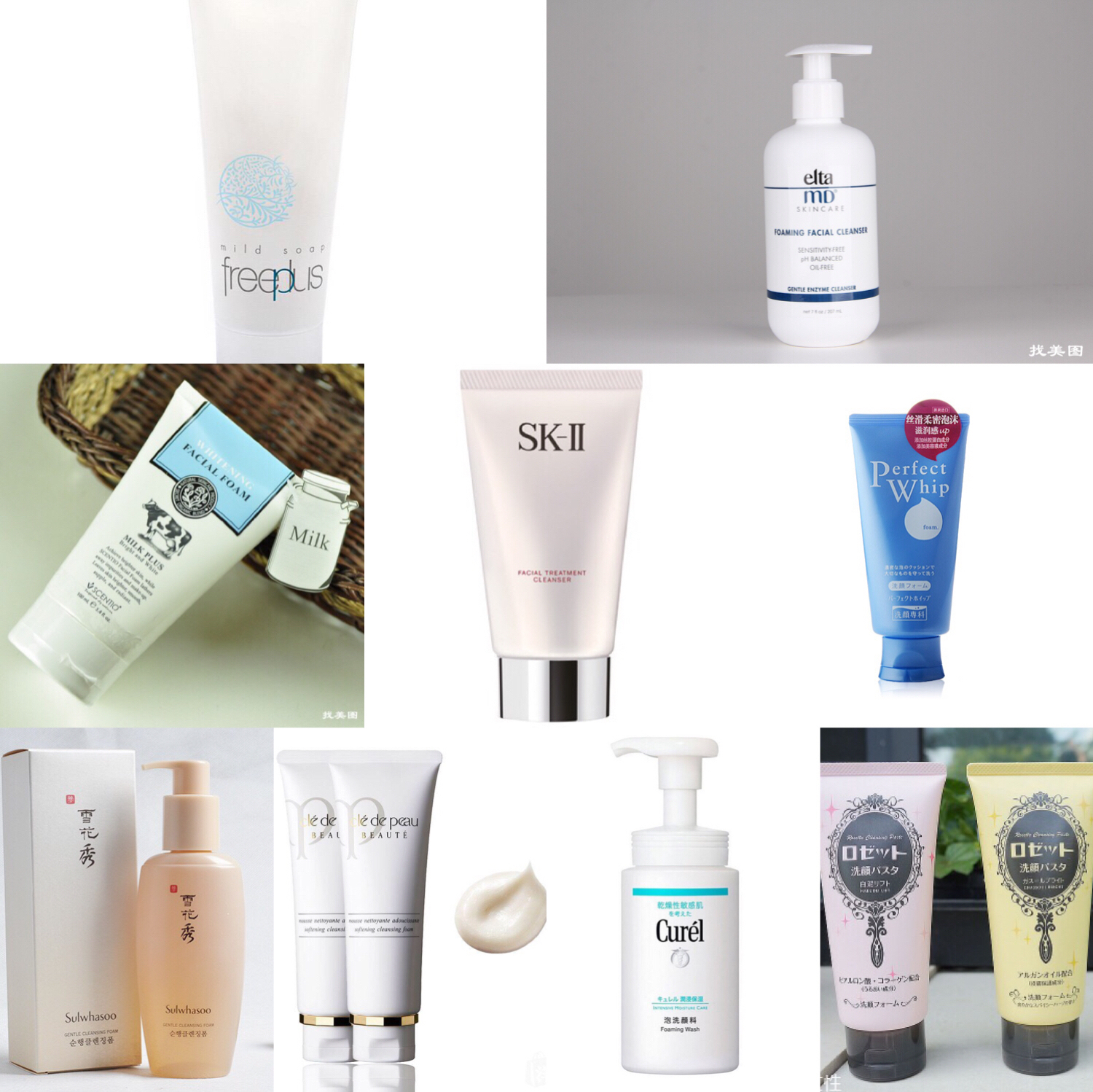 十款好用的洗面奶推荐,推荐几款好用的洗面奶