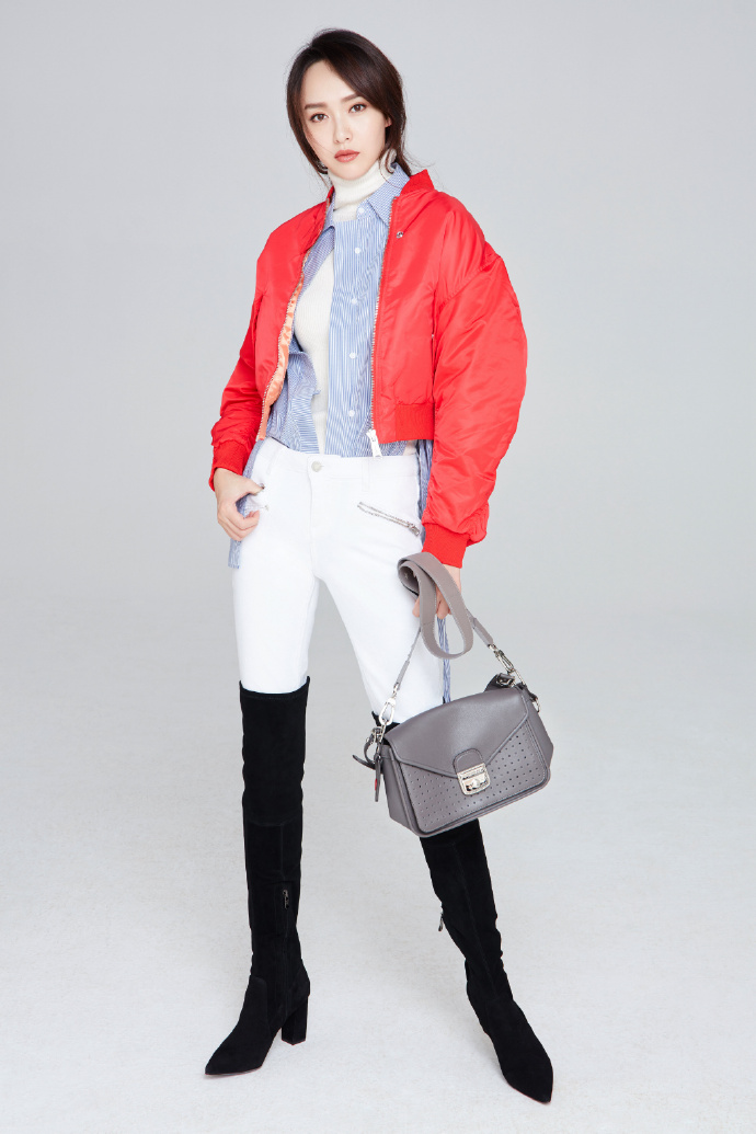 宋茜唐嫣迪丽热巴baby一不小心穿了同款夹克,粉丝却说更喜欢她?