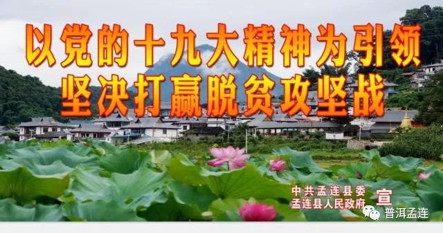 孟连扶贫,孟连县扶贫建设