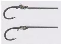 钓鱼教程跟钓友学的绑鱼钩方法,钓鱼技巧怎么绑鱼钩