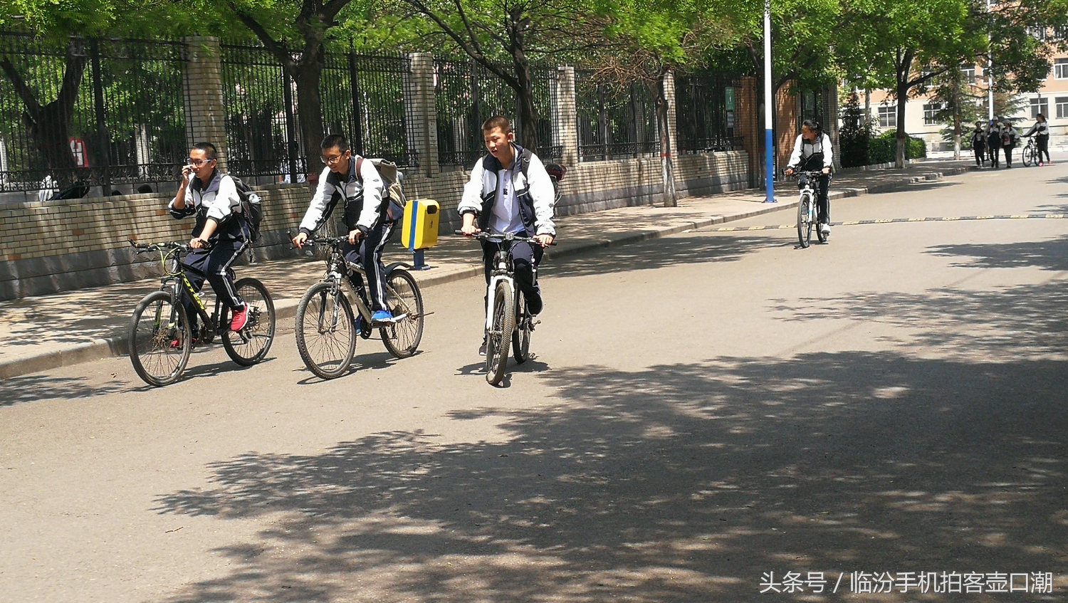 临汾三中校园风光,临汾三中校园