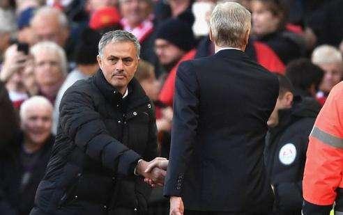 温格君临老特拉福德,穆里尼奥皇马老特拉福德离场