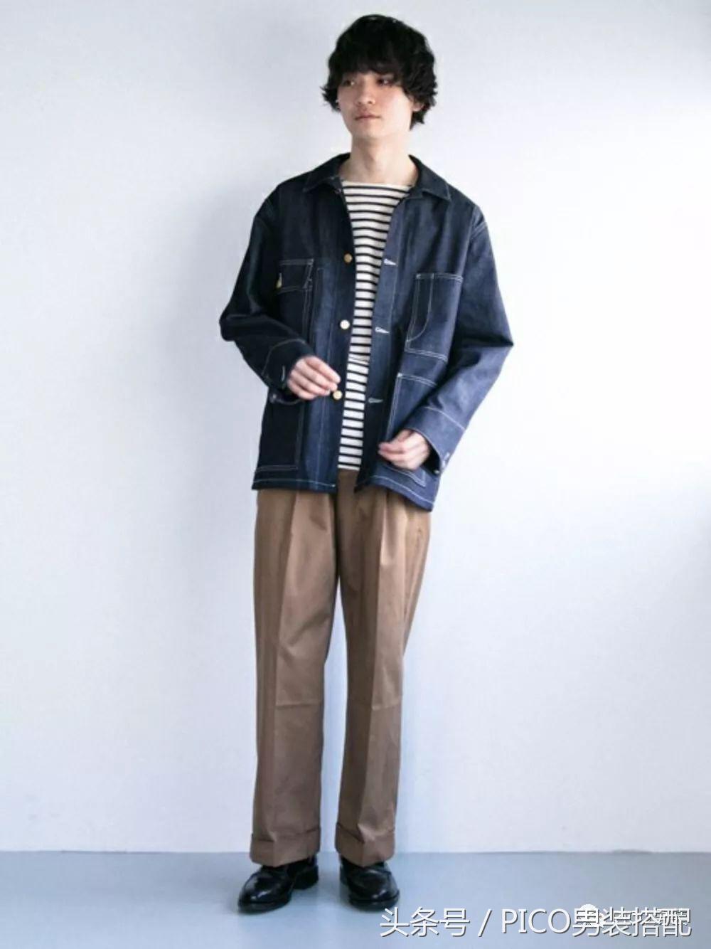 男生穿搭春休闲潮流风,告别油腻干练清爽男穿搭