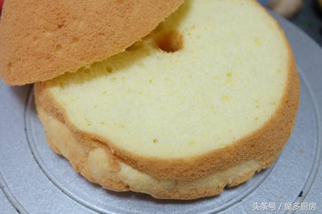 自己用烤箱做蛋糕奶油裱花,奶油蛋糕教程家庭版不用烤箱