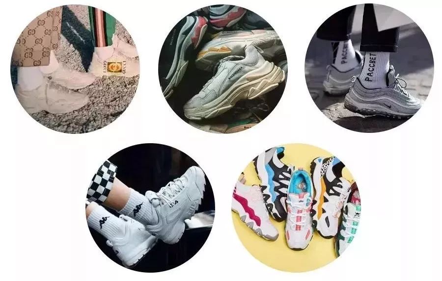 巴黎世家老爹鞋一代二代三代区别,巴黎世家第七代老爹鞋runner做旧