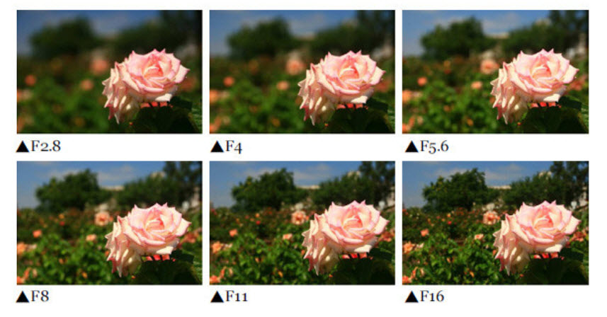 5.6光圈与8光圈景深,摄影光圈与景深