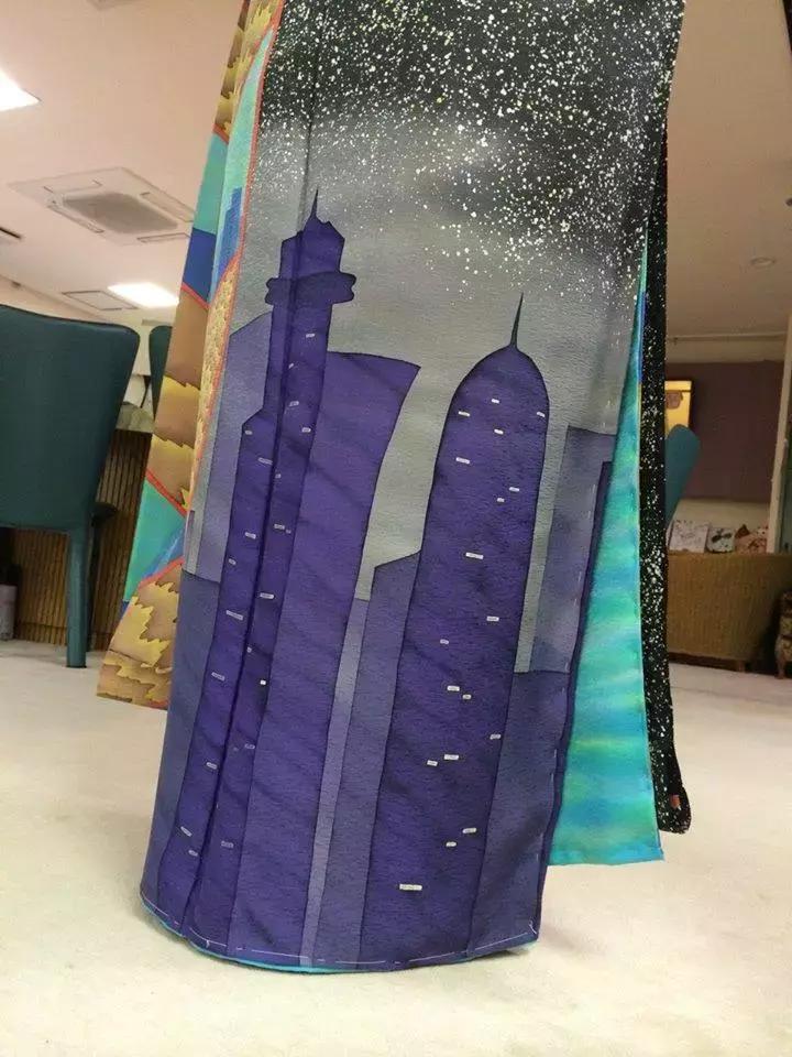 日本奥运会给中国设计的和服,2021年东京奥运会和服设计