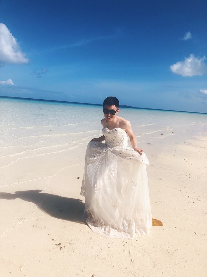 帕劳的海景风光给人美的享受,帕劳的海洋和沙滩风景图片