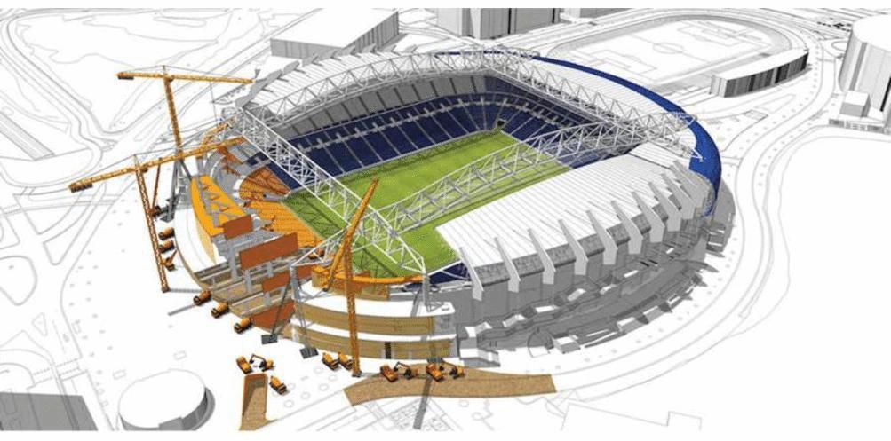 意甲之后西甲崛起,西甲球队球场改造