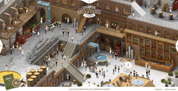 23个使用大背景的全屏网页设计作品