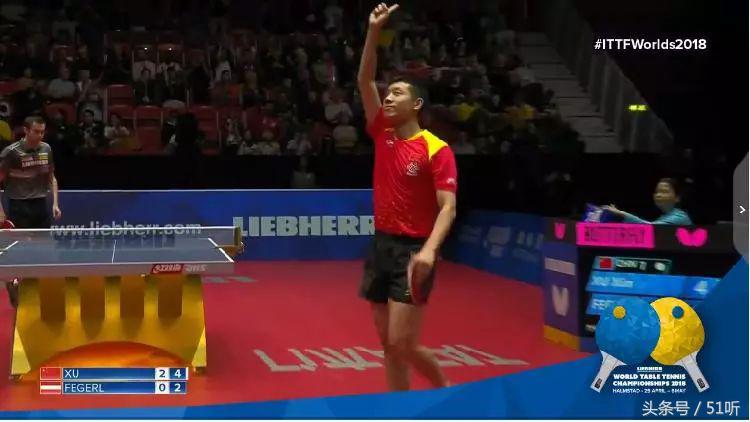 中国乒乓男团许昕,许昕九连胜张本智和