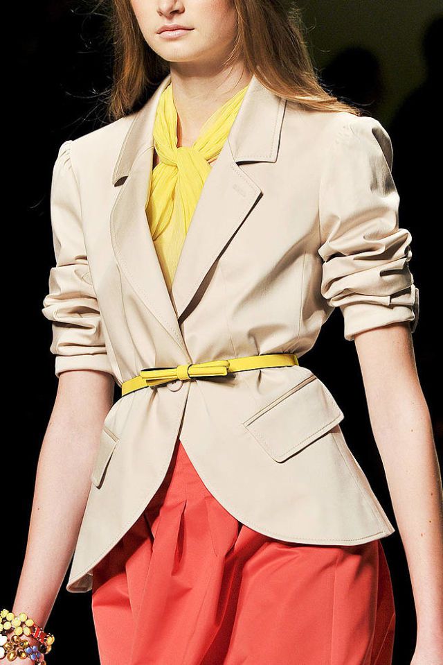 腰带系法时尚修身显瘦,时尚腰带宽的显腰细吗