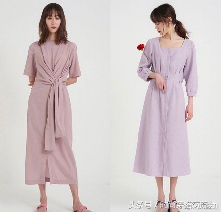 雪纺连衣裙中长款仙女裙,洋气雪纺连衣裙中长款连衣直筒裙