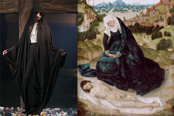 宗教元素与时尚的完美结合 (宗教仪式的象征)