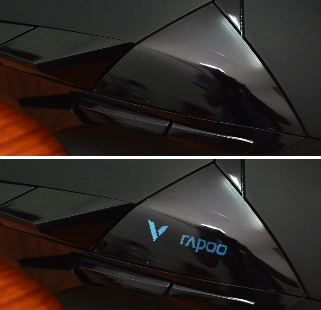 雷柏vt300g鼠标测评,阴阳轮