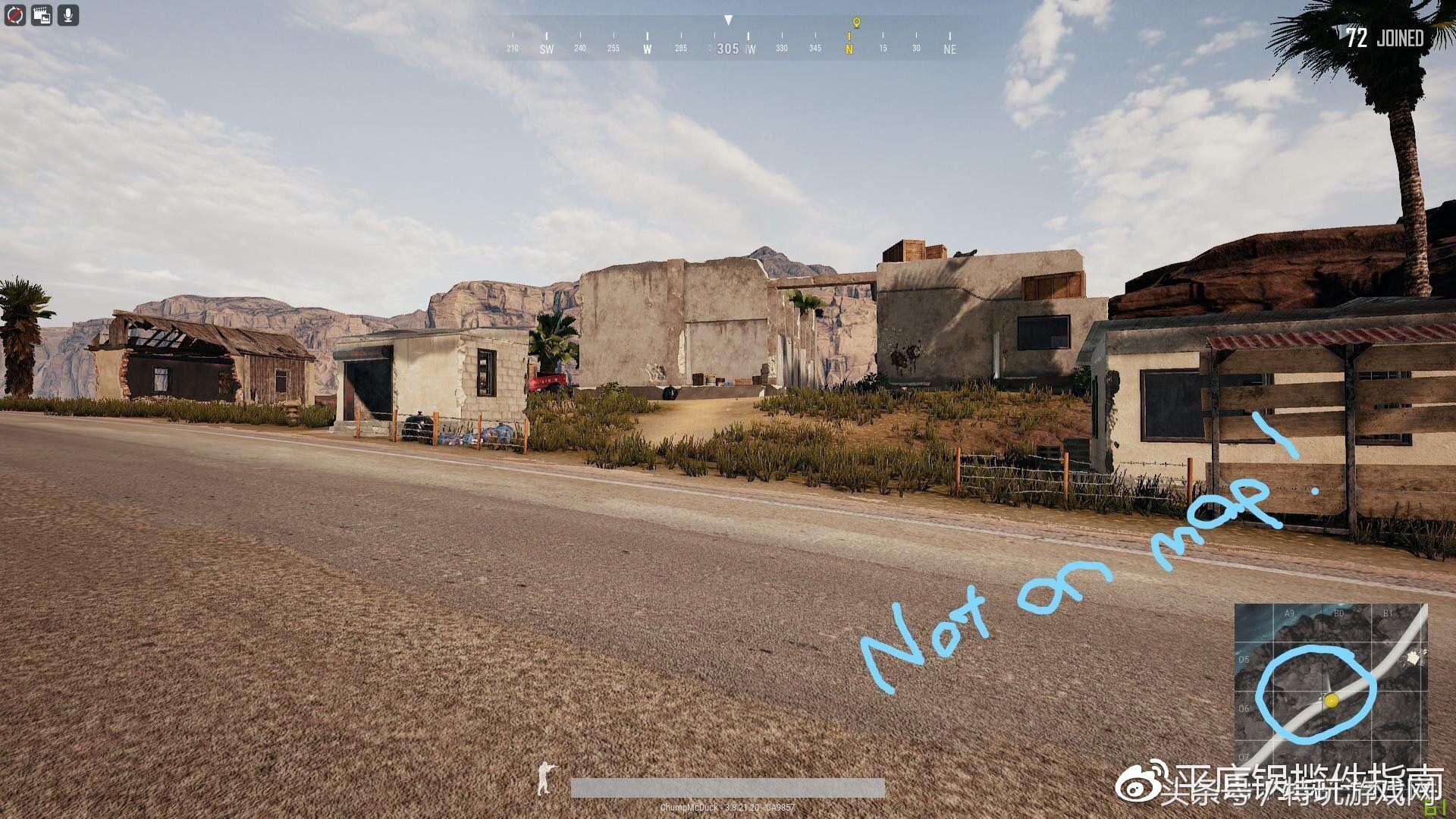 绝地求生沙漠地图介绍视频,绝地求生沙漠小地图碉堡