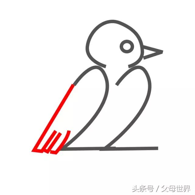 数字简笔画0到10创意画,简笔画陪伴孩子