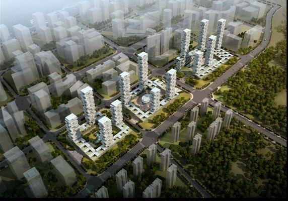 全套建筑效果图,100套别墅平面效果图