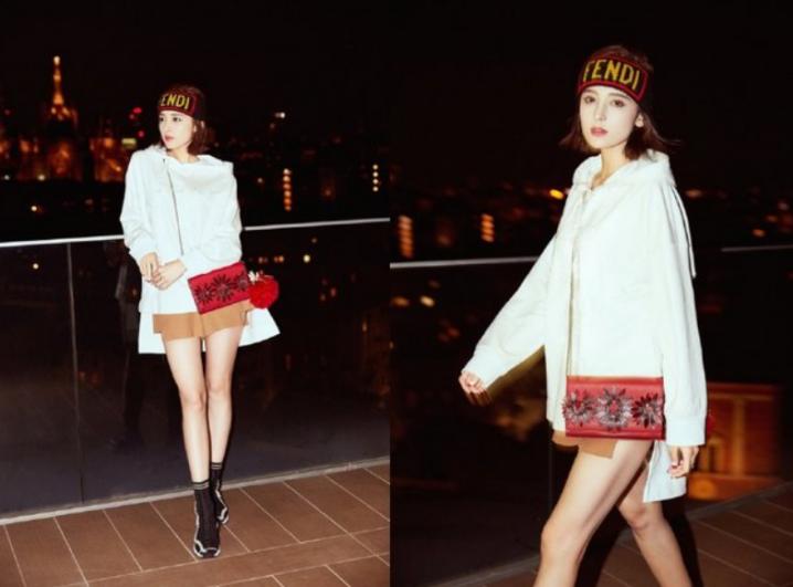 娜扎胖了一圈的样子,娜扎胖了腿变粗