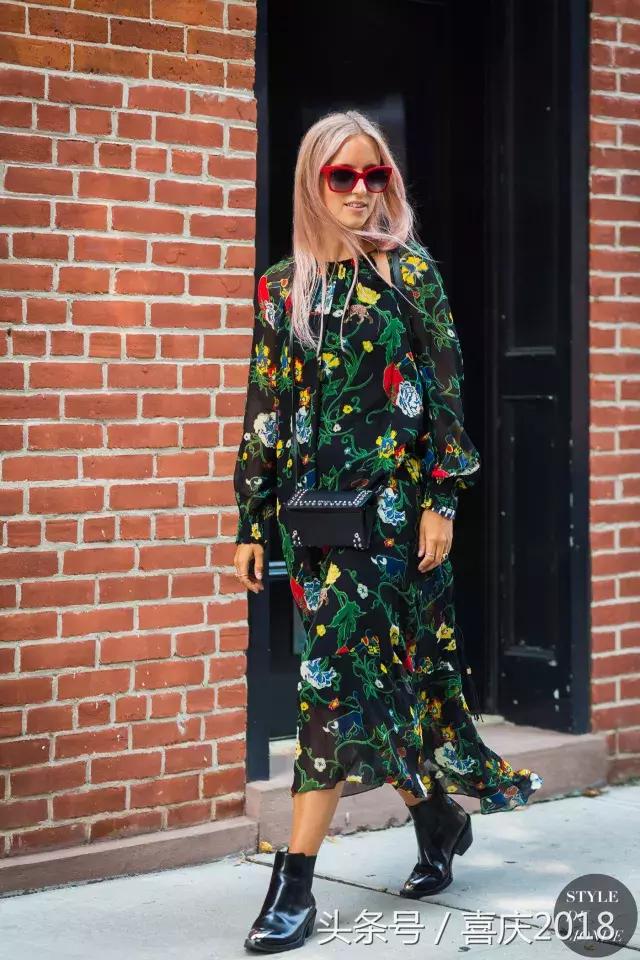 目前最好的印花方法,复古印花穿搭技巧