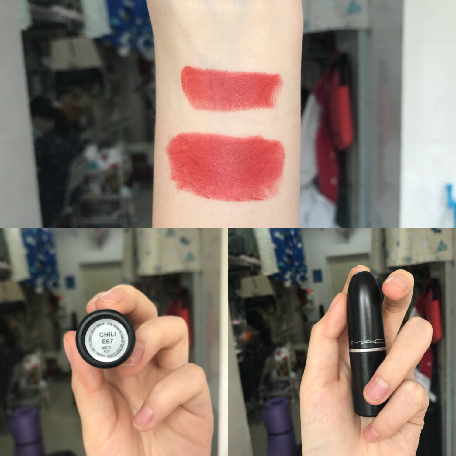 不容易错过的口红试色,今日口红分享迪奥228