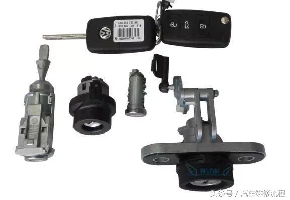 大众捷达火锁卡死维修全过程,老捷达行驶中来回落锁