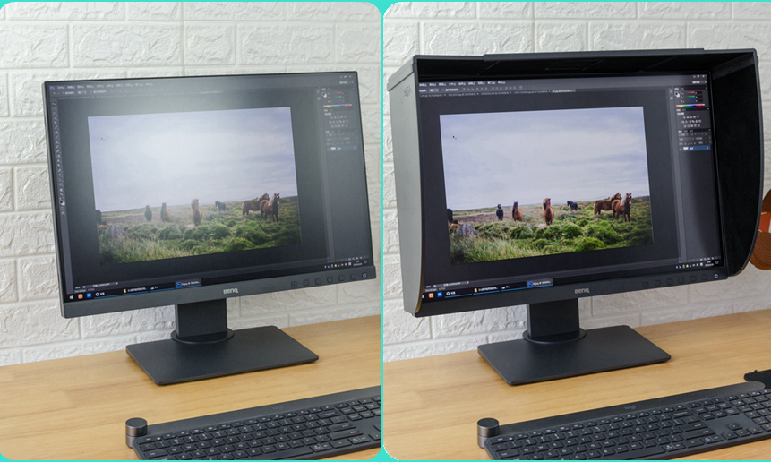 明基sw240显示器怎么设置,明基显示器sw240颜色饱和度过高