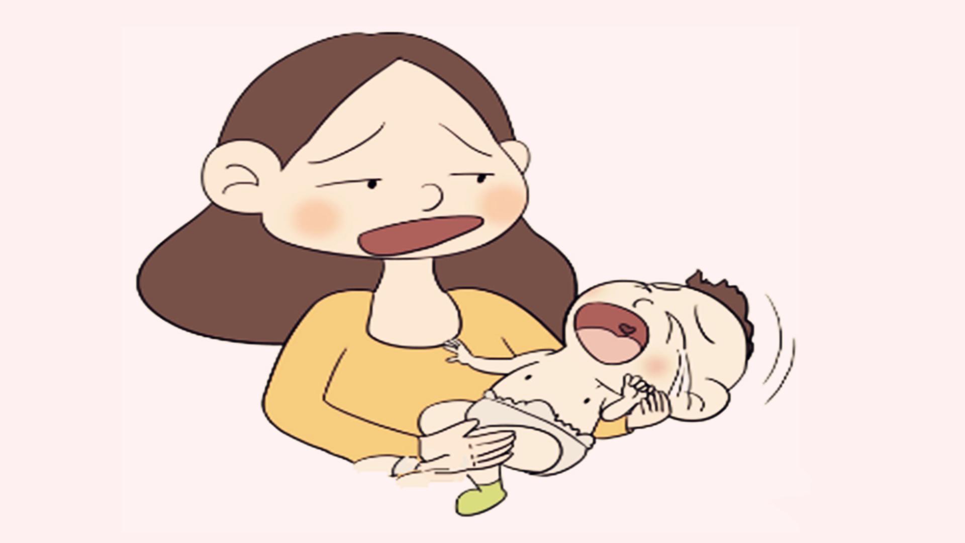 宝宝满月后一直哭闹怎么回事,满月儿晚上不睡觉哭闹什么原因